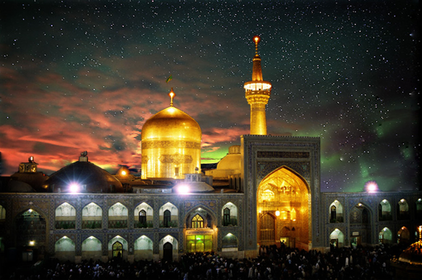 120 Pilgrims from the Middle Asian Countries visited the Razavi Holy Shrine